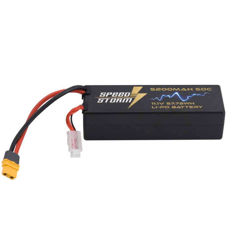 Аккумулятор Speed Storm Li-Po 11.1V 50C 5200 mAh Hard Case разъем XT60 - SS-3S5200-50-XT60