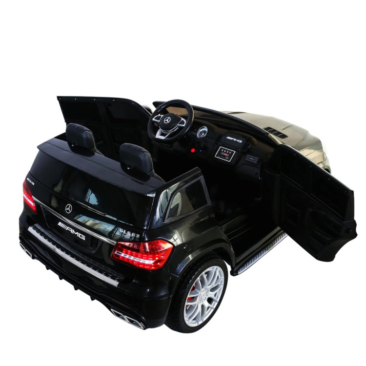 Электромобиль Mercedes Benz GLS63 (черный, 4WD, 12V) - HL228