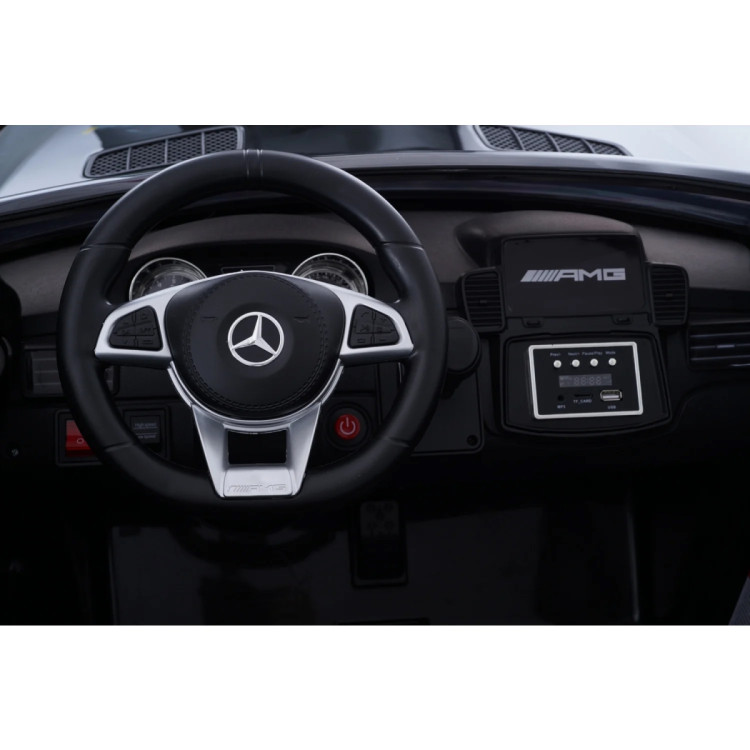 Электромобиль Mercedes Benz GLS63 (черный, 4WD, 12V) - HL228