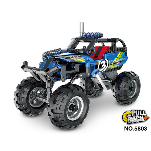 Конструктор QiHui Technics &#039;&#039;Краулер, Айрон Хорс&#039;&#039; (инерционная модель), 193 детали - QH5803