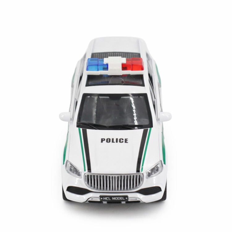 Радиоуправляемая металлическая полицейская машина Maybach GLS 1:22 - HCL-3605-WHITE