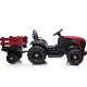 Детский электромобиль Bettyma трактор с прицепом 2WD 12V - BDM0925-RED