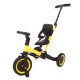 Детский беговел-велосипед 4в1 с родительской ручкой, желтый - TR007-YELLOW