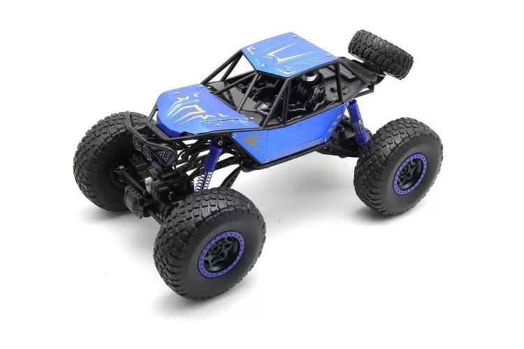 Радиоуправляемый синий краулер MZ 4WD 1:10 (48 см, пульт+часы) - MZ-YY2025-BLUE