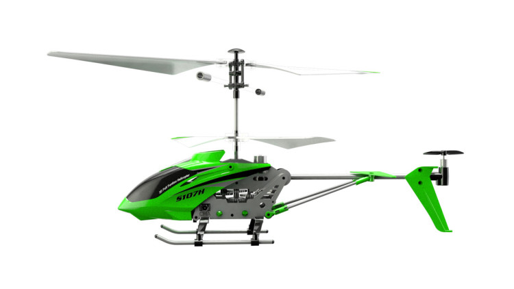 Радиоуправляемый вертолет Syma S107H Green 2.4G с функцией зависания - S107H