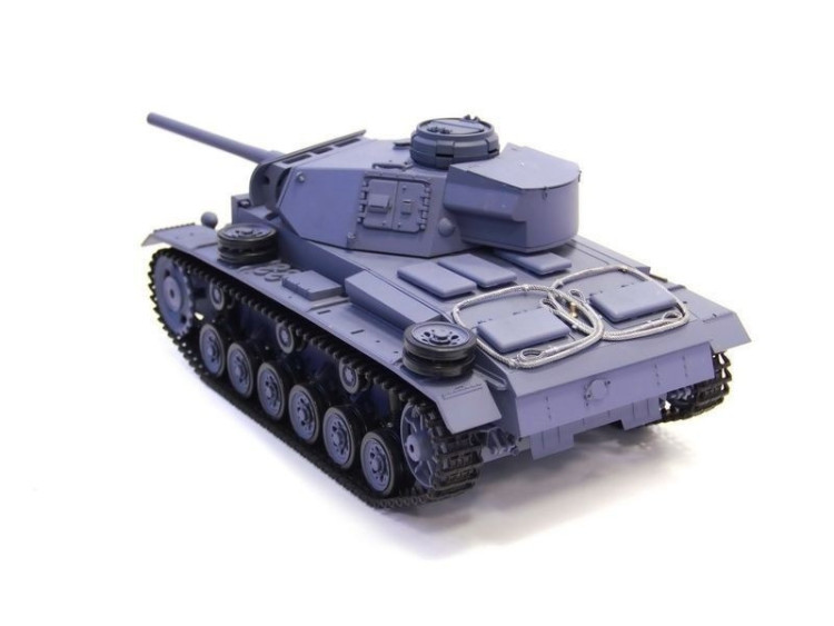 Радиоуправляемый танк Heng Long Panzerkampfwagen III (Германия) Upg V7.0 масштаб 1:16 - 3848-1Upg V7