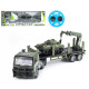 Радиоуправляемый грузовик-трейлер + танк CityTruck 1:18 - 551-B2