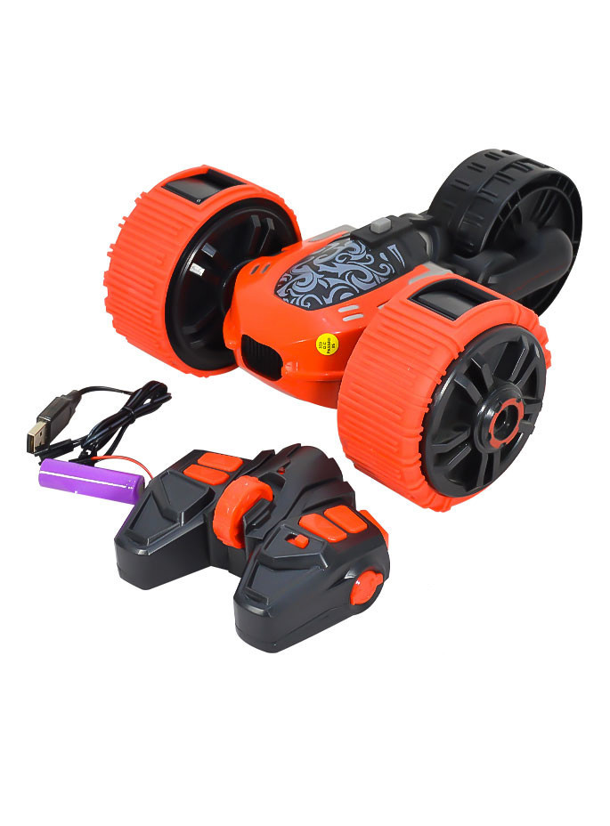 Радиоуправляемая красная трюковая машина-перевертыш-амфибия Crazon 2.4G - CR-19SL01B