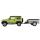 Радиоуправляемый внедрожник Suzuki Jimny PRO с прицепом (свет, выхлоп, Li-Po 5C) - HG4-53PRO-54-G