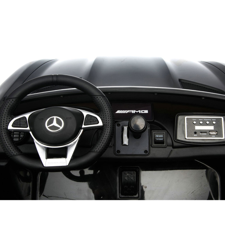 Электромобиль Mercedes-Benz GT R (черный, 4WD, 12V) - HL289-BLACK