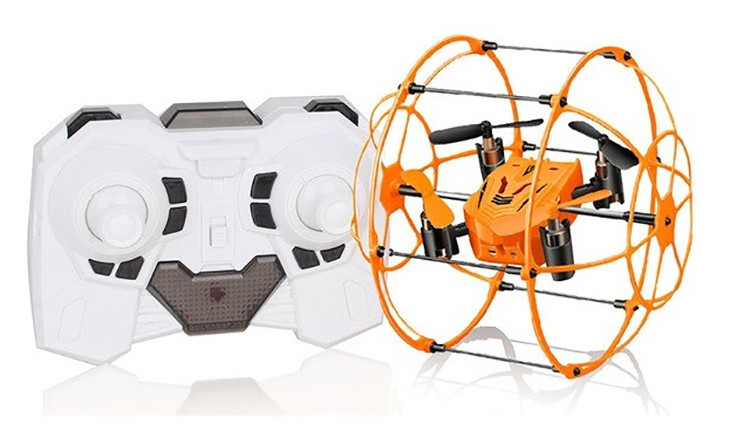 Радиоуправляемый квадрокоптер с защитной сеткой Orange SkyWalker - HM1336