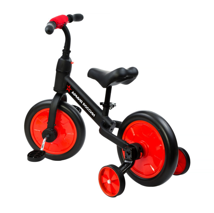 Детский беговел/велосипед ''Тактический'' (красный) - АР-03001