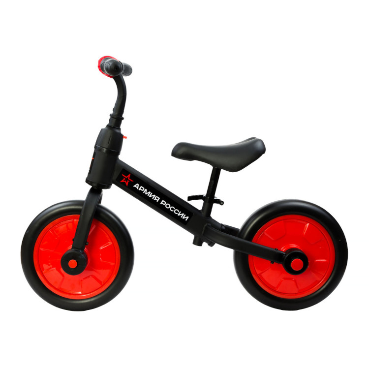Детский беговел/велосипед ''Тактический'' (красный) - АР-03001