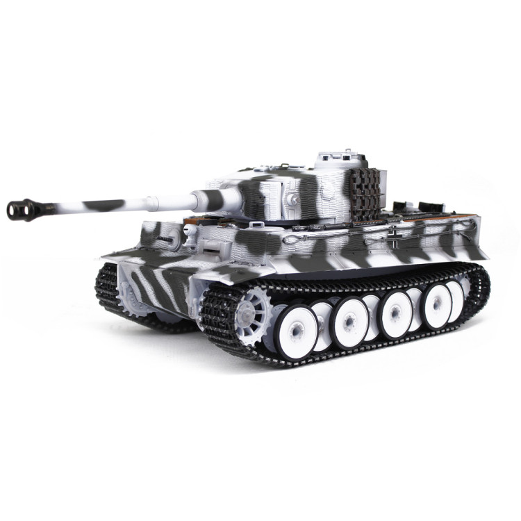 Радиоуправляемый танк Taigen Tiger 1 Германия 1:16 (зимний камуфляж, звук, дым V3) - AS3818-D-WINTER