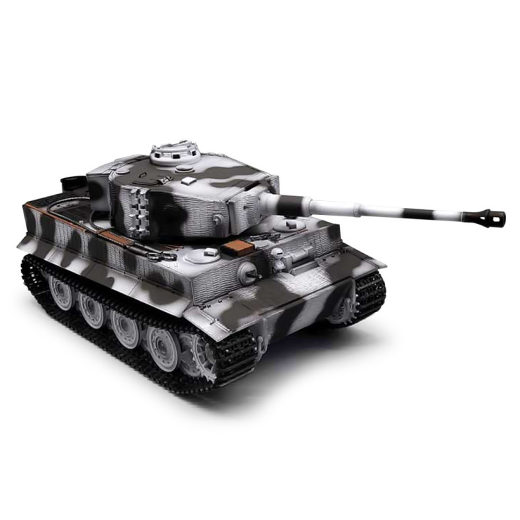 Радиоуправляемый танк Taigen Tiger 1 Германия 1:16 (зимний камуфляж, звук, дым V3) - AS3818-D-WINTER