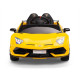 Детский электромобиль Lamborghini SVJ (желтый, 12V) - HL328