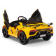 Детский электромобиль Lamborghini SVJ (желтый, 12V) - HL328