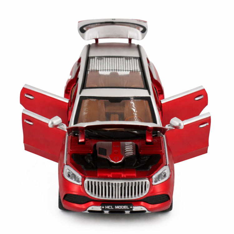 Радиоуправляемая металлическая машина Maybach GLS 1:22 - HCL-3805-RED