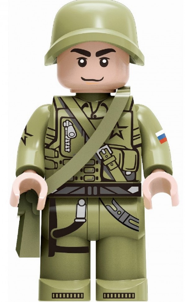 Конструктор Армия России ''Минифигурка Российская Армия'' - АР-01013