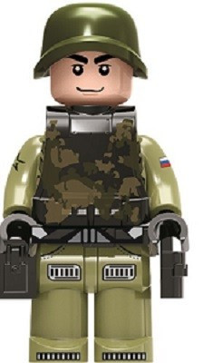 Конструктор Армия России ''Минифигурка Российская Армия'' - АР-01013