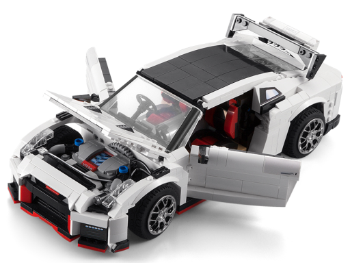 Конструктор CADA deTech Nissan GTR R35 (1322 детали) - C61020W