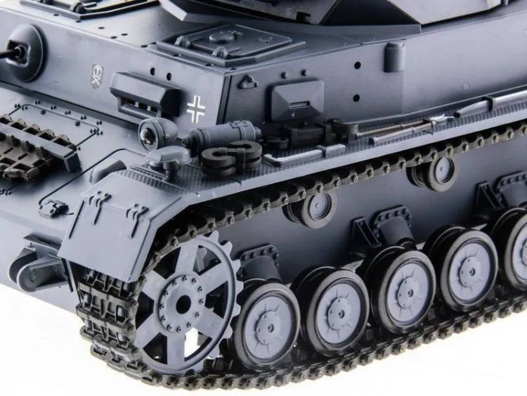 Радиоуправляемый танк Heng Long Panzer IV (F2 Type) V7.0 масштаб 1:16 RTR 2.4G - 3859-1 V7.0