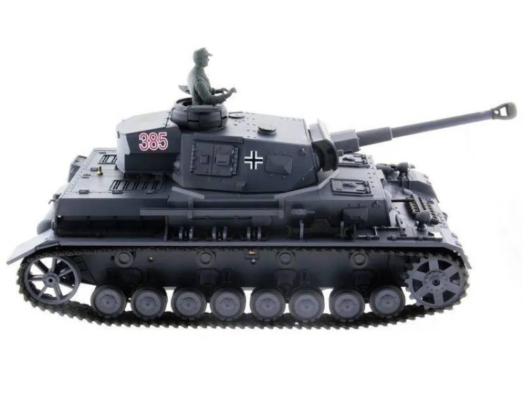 Радиоуправляемый танк Heng Long Panzer IV (F2 Type) V7.0 масштаб 1:16 RTR 2.4G - 3859-1 V7.0