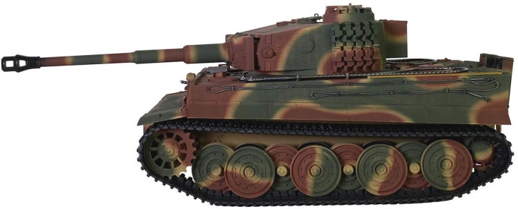 Радиоуправляемый танк Taigen Tiger 1 Германия 1:16 (лесной камуфляж, звук, дым V3) - AS3818-D-CAMO
