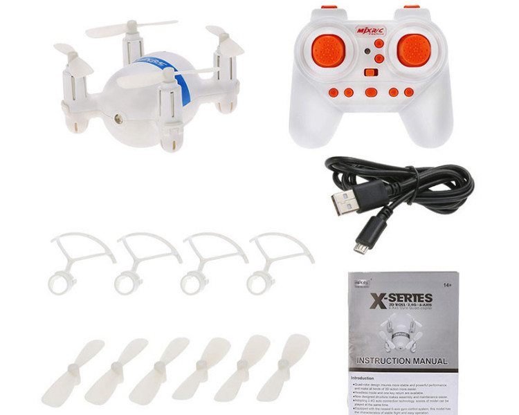 Квадрокоптер MJX X929H Mini RTF 2.4G - White - X929H
