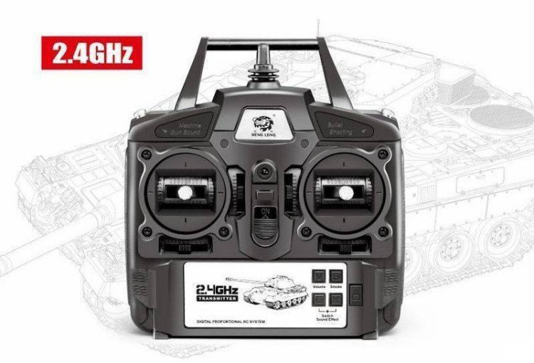 Радиоуправляемый танк Heng Long Sturmgeschutz III (Германия) Upg V7.0 масштаб 1:16 - 3868-1Upg V7