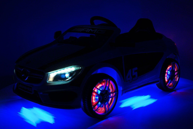 Детский электромобиль Mercedes CLA45 AMG LUXURY White 12V 2.4G - SX1538-E