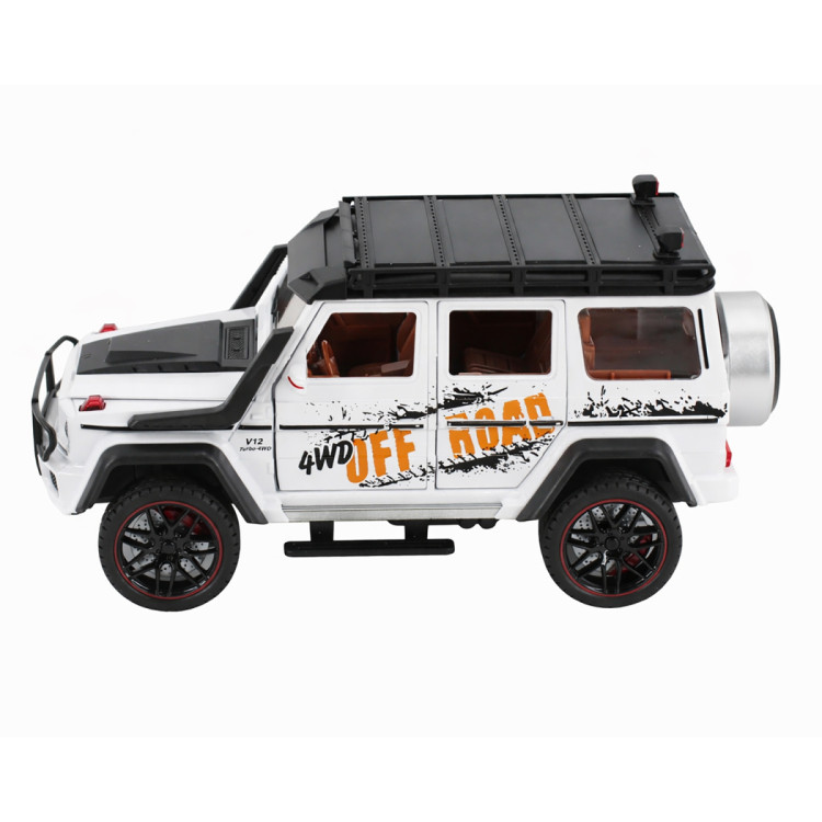 Радиоуправляемая металлическая машина Mercedes G500 1:22 - HCL-3801-WHITE