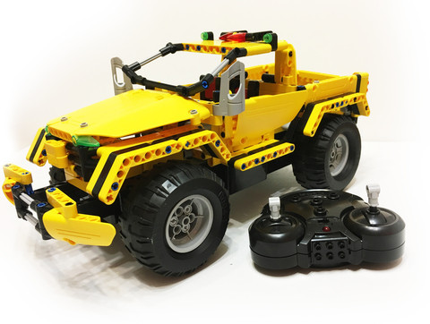 Радиоуправляемый конструктор джип Cada Technics 2 в 1 - 2.4G - C51003W