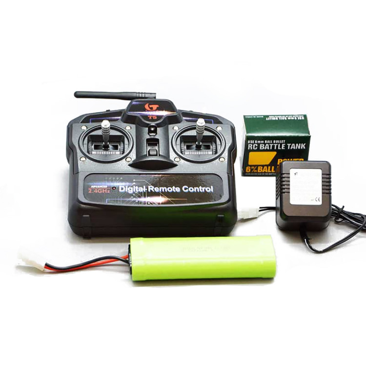 Радиоуправляемый танк Taigen ИС-2 модель 1944 СССР 1:16 (лесной камуфляж, звук, дым V3) - AS3928-B-CAMO