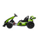 Детский электромобиль дрифт картинг (зеленый, 12 км/ч, 24V) - AHL007-GREEN