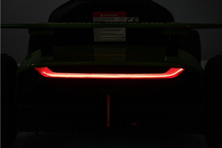 Детский электромобиль дрифт картинг (зеленый, 12 км/ч, 24V) - AHL007-GREEN