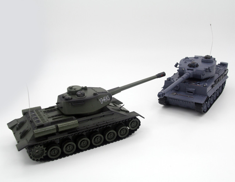 Радиоуправляемый танковый бой T34 и Tiger 1:24 - 99824