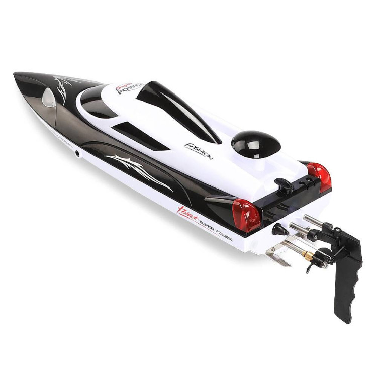 Радиоуправляемый катер Black SuNew с сумкой (47 см, 35 км/ч, акб 3000 mAh) - HJ806B-A3-BAG