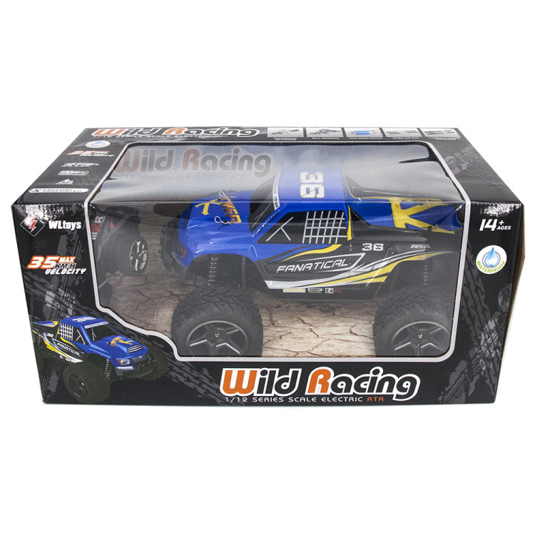 Радиоуправляемый джип WLtoys Monster Truck 2WD 1:12 2.4G - WLT-A323