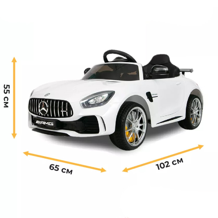 Детский электромобиль Mercedes Benz AMG GT R - HL288-WHITE