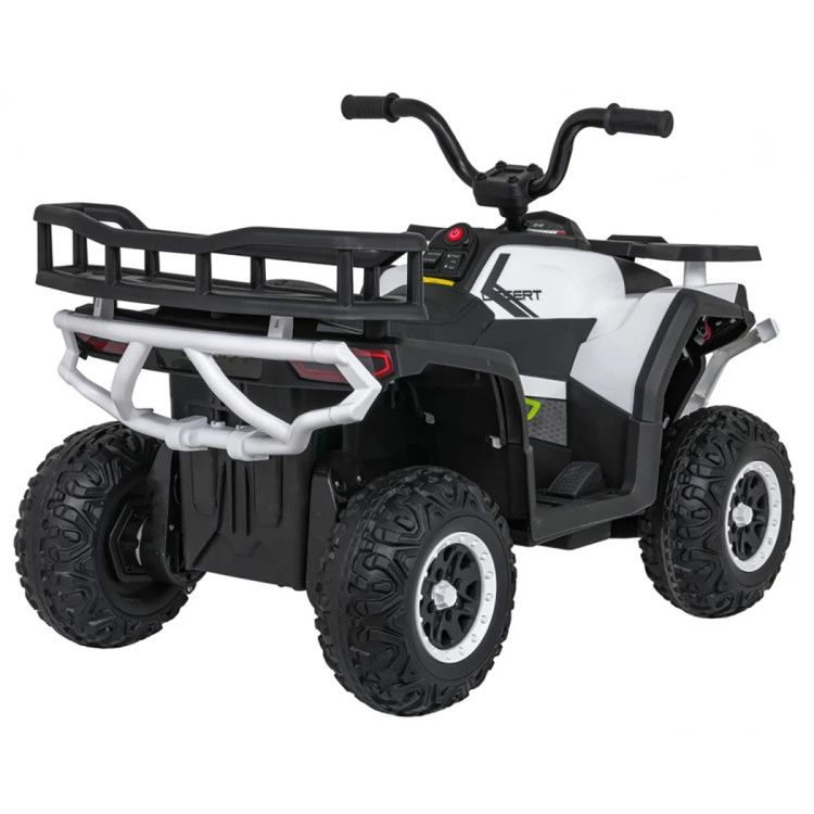 Детский электромобиль квадроцикл X-Robust (белый, 24V, 4WD, пульт, EVA) - XMX651-24V-4WD-WHITE