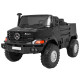 Детский электромобиль грузовик Mercedes-Benz Zetros Black 2WD - BDM0916