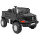 Детский электромобиль грузовик Mercedes-Benz Zetros Black 2WD - BDM0916
