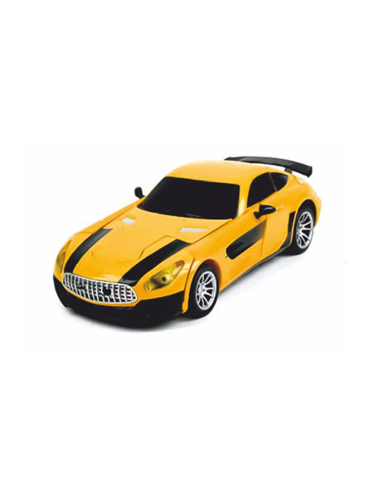 Радиоуправляемый трансформер JiaQi (спортивная машина - робот) - JQ6612-YELLOW