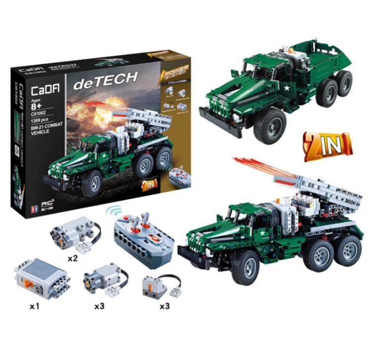 Конструктор Double E Cada Technics, боевая машина 