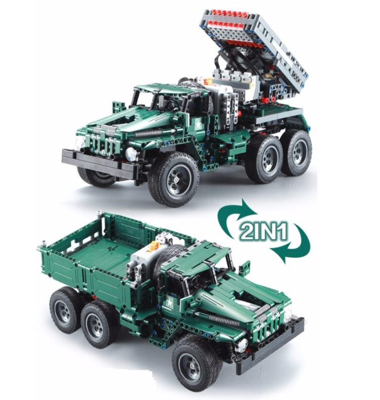 Конструктор Double E Cada Technics, боевая машина 