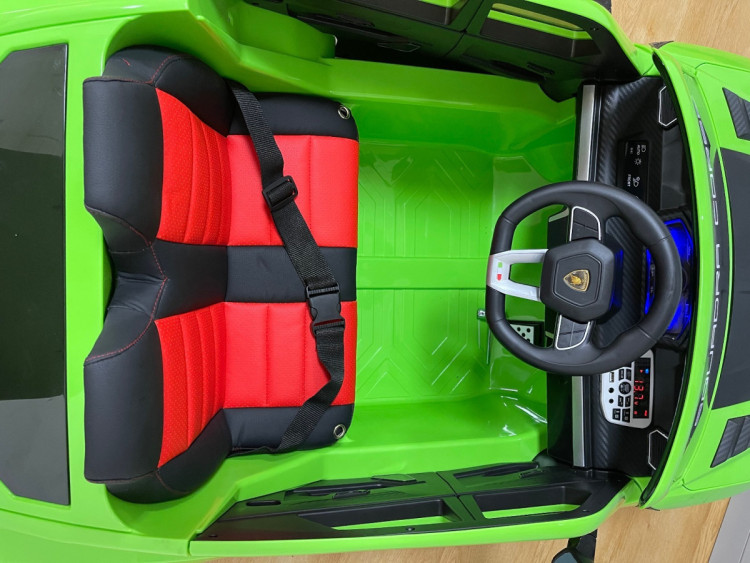 Детский электромобиль Lamborghini Urus ST-X 4WD (12V, EVA, полный привод) - SMT-666-GREEN