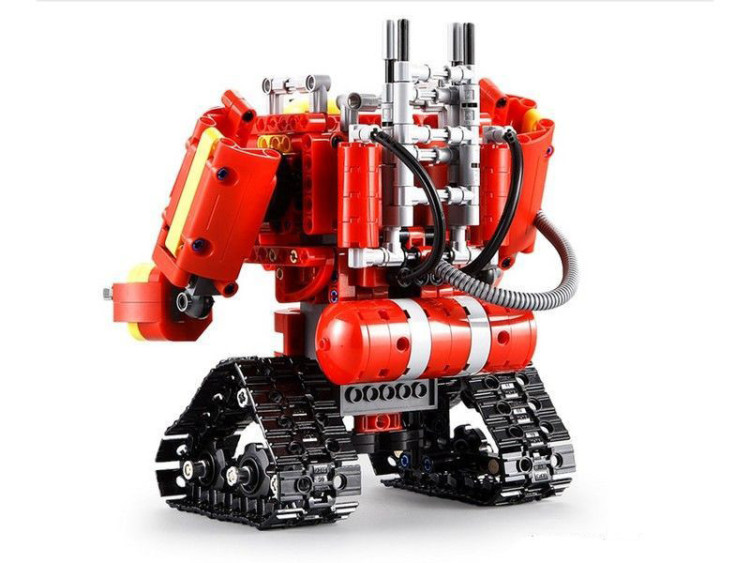 Радиоуправляемый конструктор CADA 2 в 1 пожарный робот-трансформер (538 деталей) - C51048W