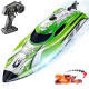 Радиоуправляемый катер Wander (30 см, LED, 25 км/ч) - HJ820-GREEN