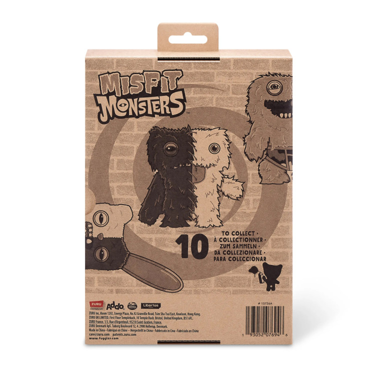 Мягкая игрушка FUGGLER Зубастик Половинки - 15726K